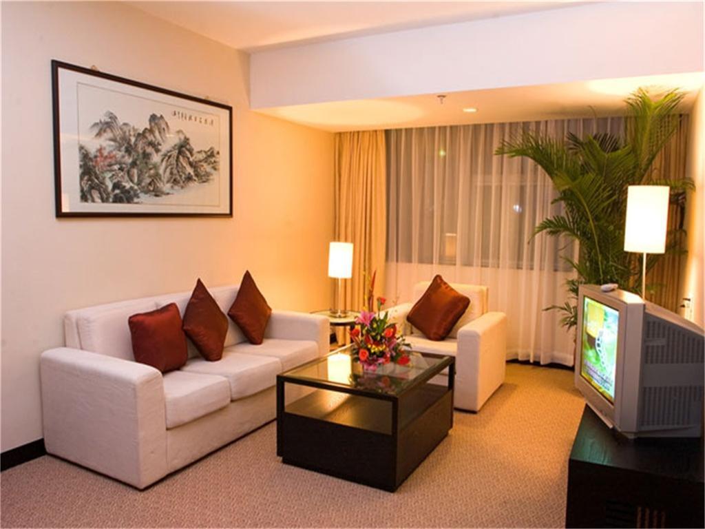 Skyline Plaza Hotel Kanton Interiér fotografie